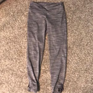 Light/dark grey stripe leggings